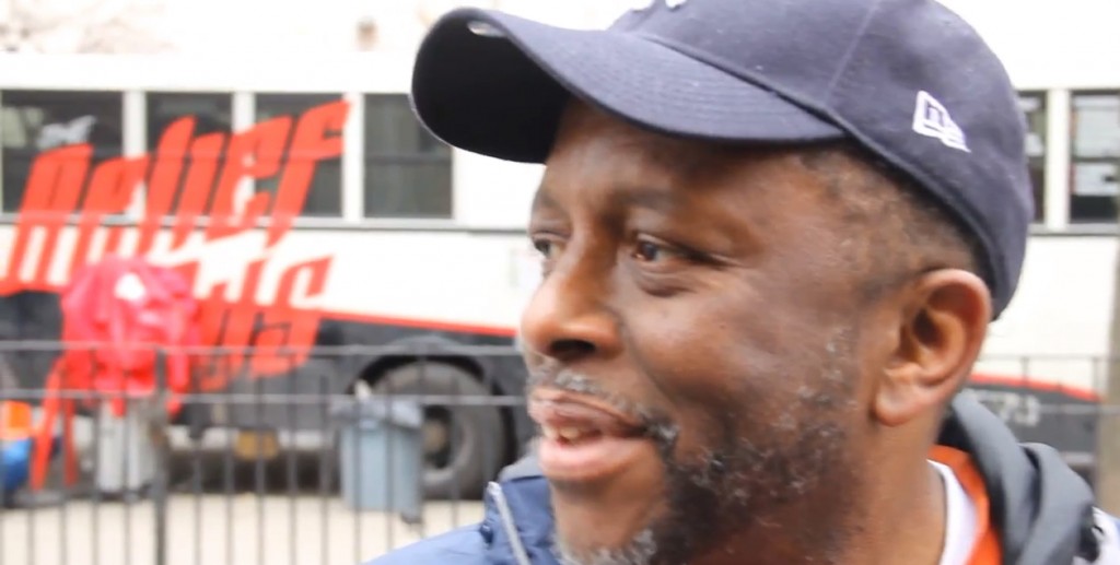 Rob Robinson discussing Homelessness
